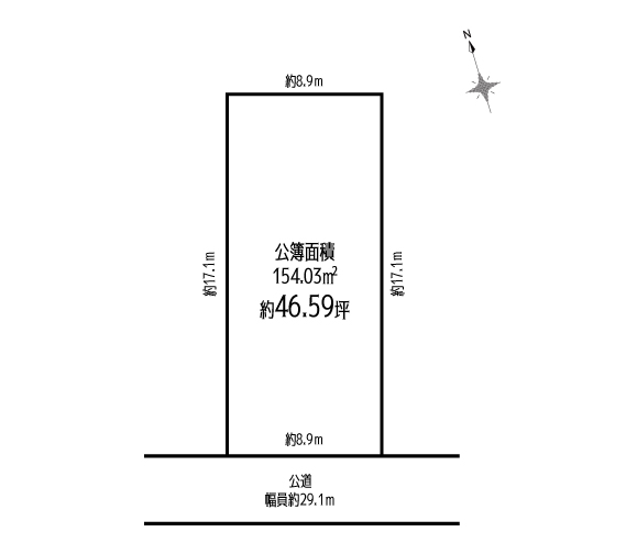 建築条件なし★桑津1丁目