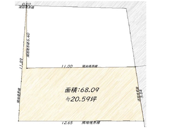 建築条件なし★大阪市東住吉区針中野2丁目